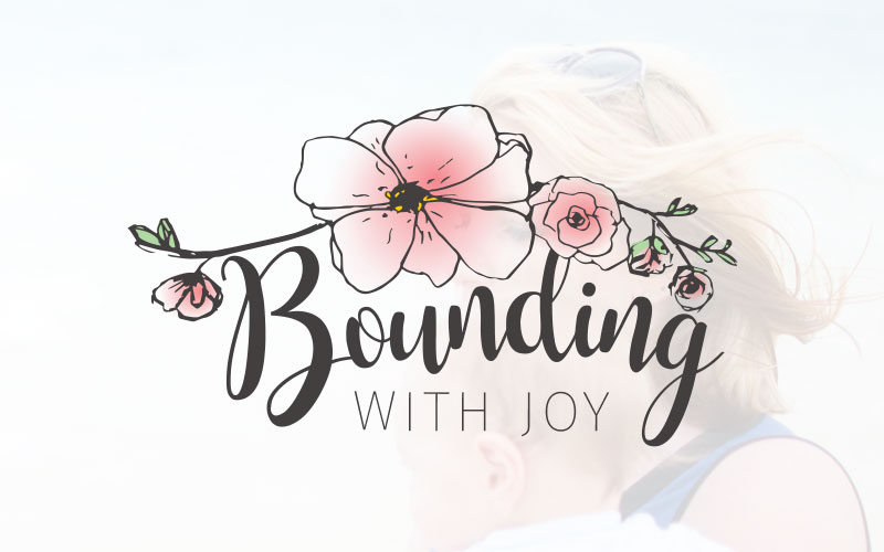 bounding with joy